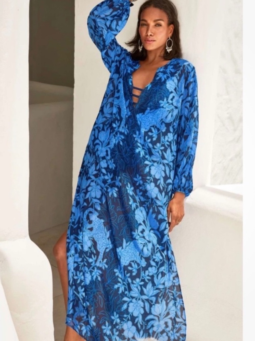 Lilly Pulitzer Frey Maxi Coverup L/XL